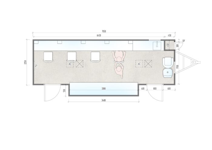 Maskérna 4+1 / přívěs - Image 2
